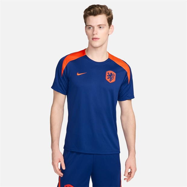 Nike Netherlands Strike Maneca Scurta Top 2024 adulti