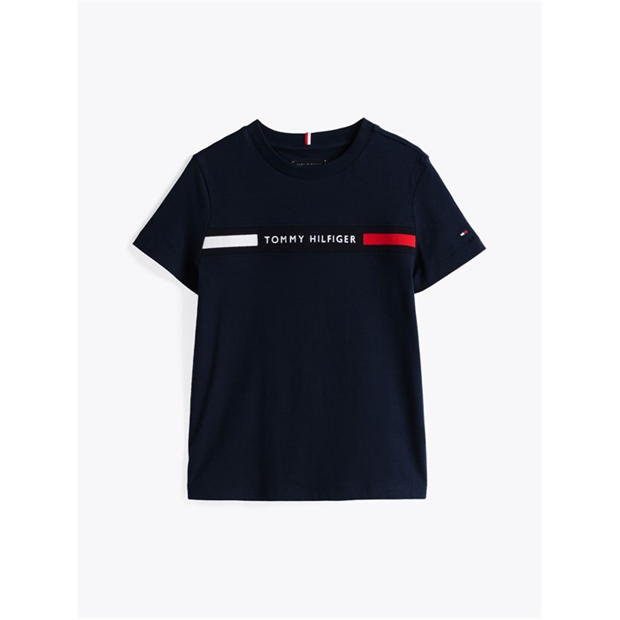 Tricou Tommy Hilfiger TH RIB REG SS