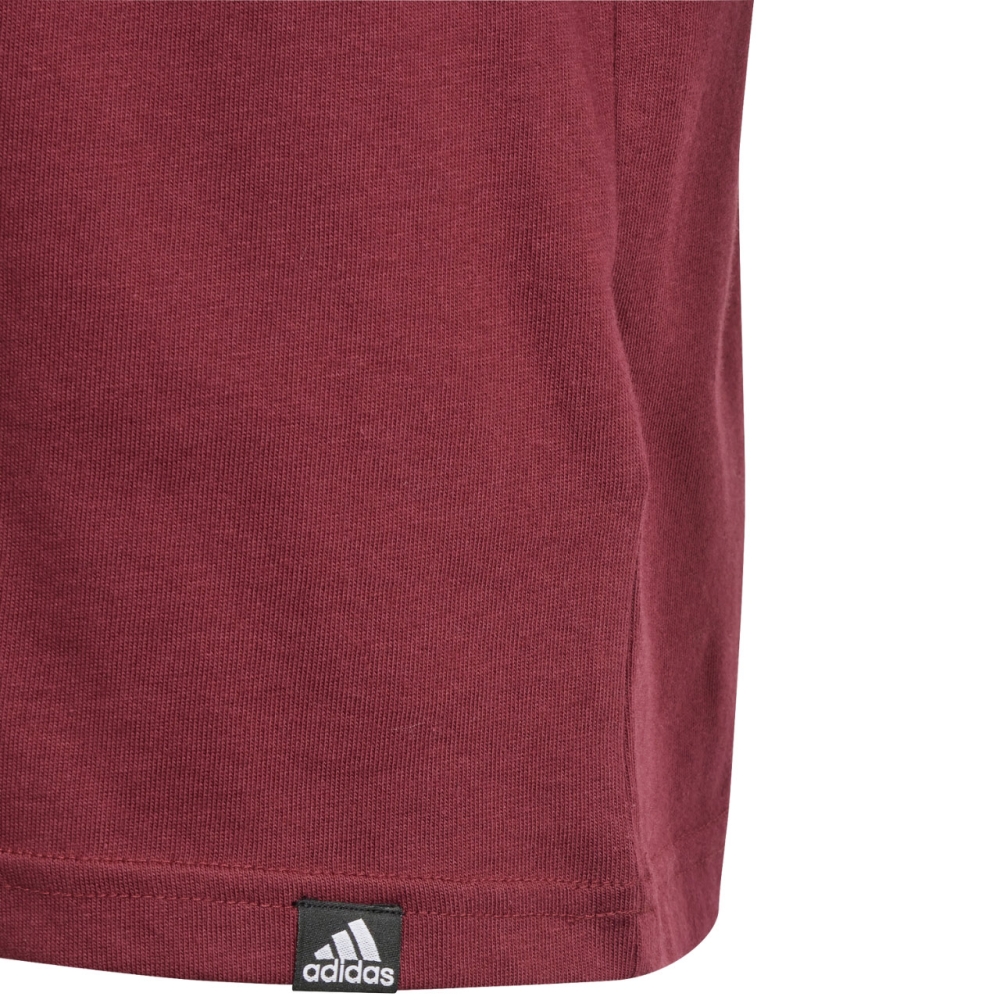 Tricou Tricou pentru copii adidas Table Folded Graphic burgundy IM8327