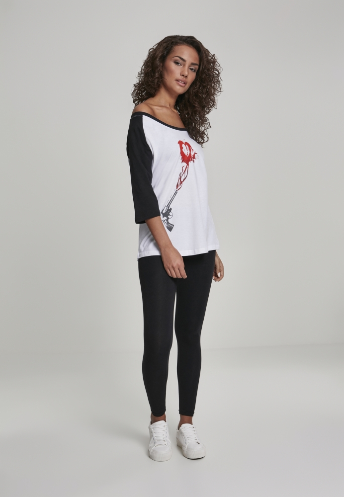 Tricou Pistole Heart Raglan dama Mister Tee