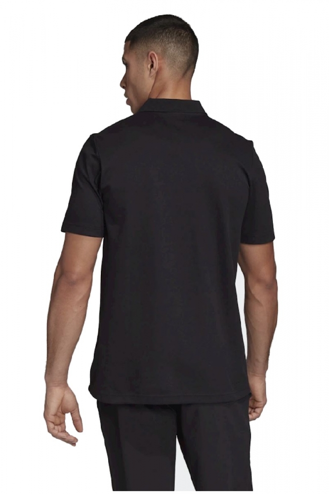 Tricou polo barbati adidas briliant negru