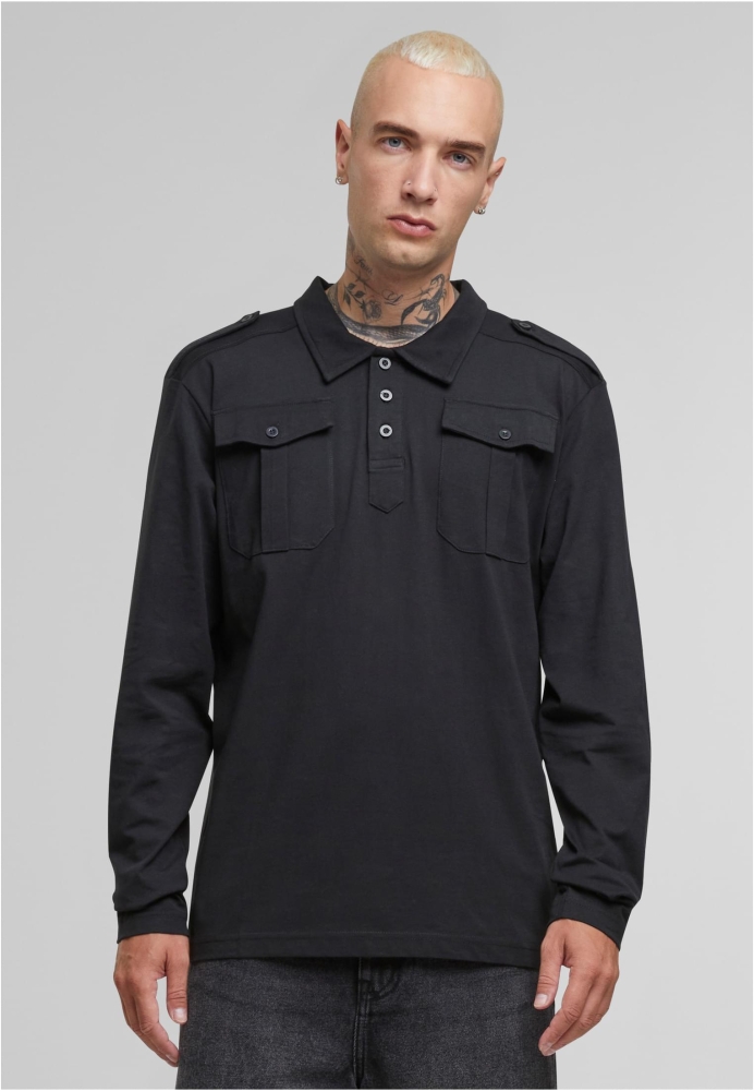 Jersey Poloshirt Willis longsleeve Brandit