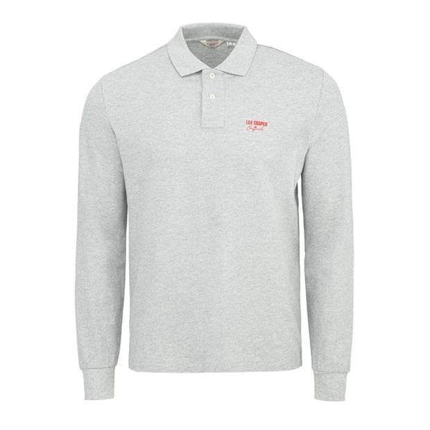 Lee Cooper C LS Polo Sn52