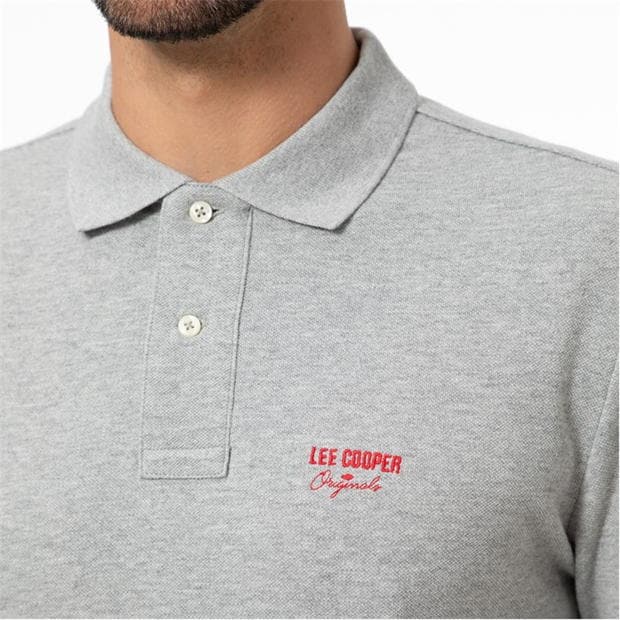 Lee Cooper C LS Polo Sn52