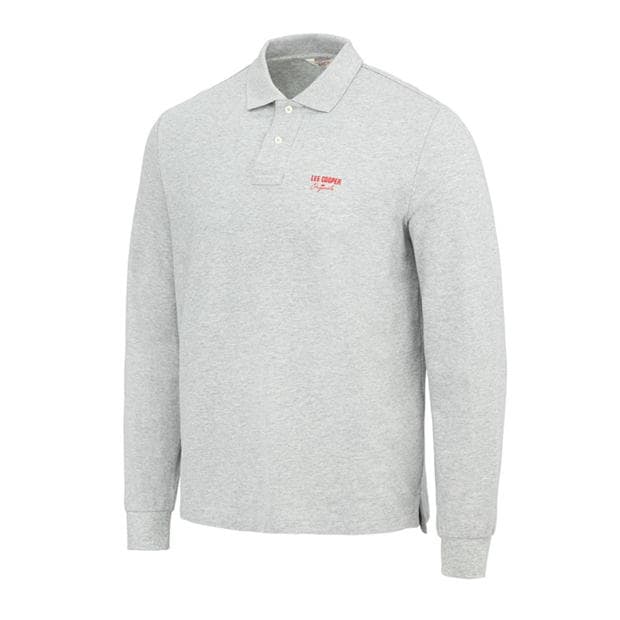 Lee Cooper C LS Polo Sn52