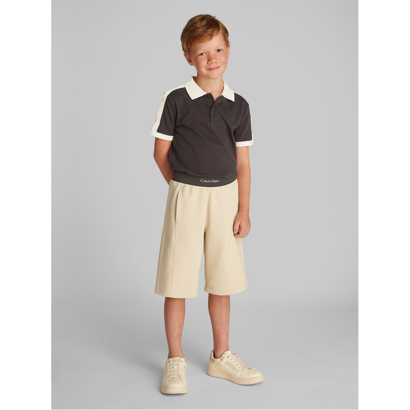 Blug Calvin Klein SS POLO PIQUE WITH TAPE Calvin Klein Jeans