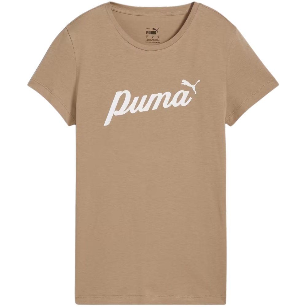 Camasa Puma ESS+Script 's T- beige 679315 67 dama