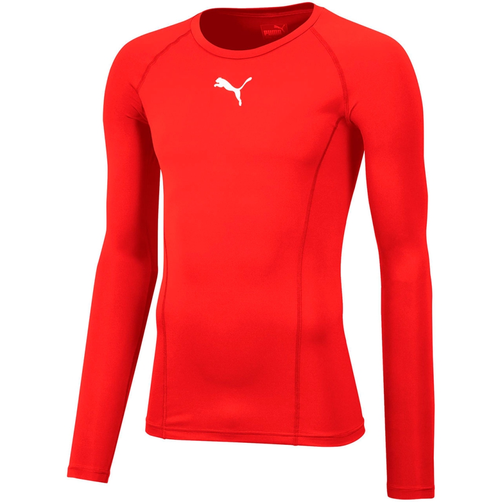 Tricou Camasa Puma Liga Baselayer LS men's T- red 655920 01