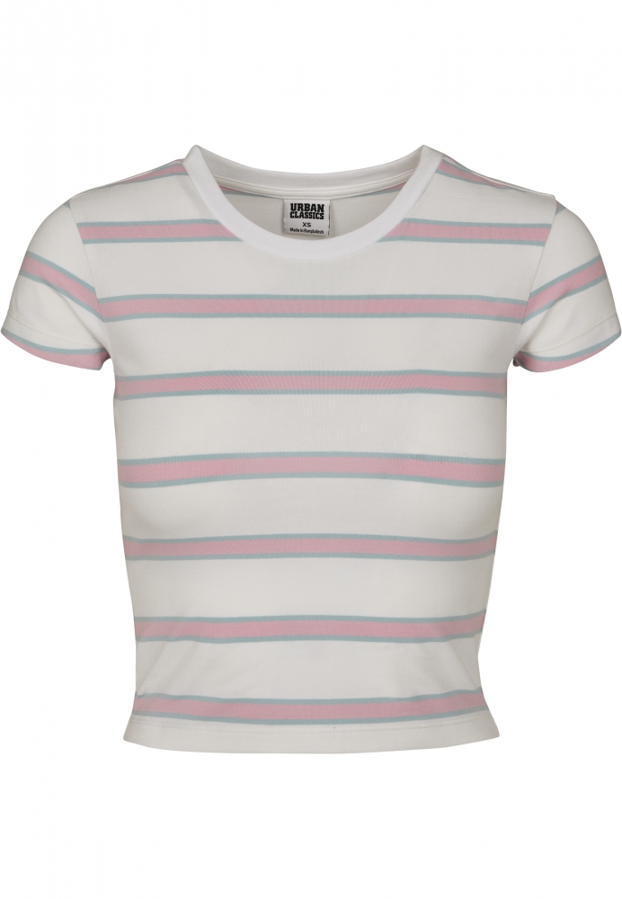 Tricou Stripe Cropped dama Urban Classics