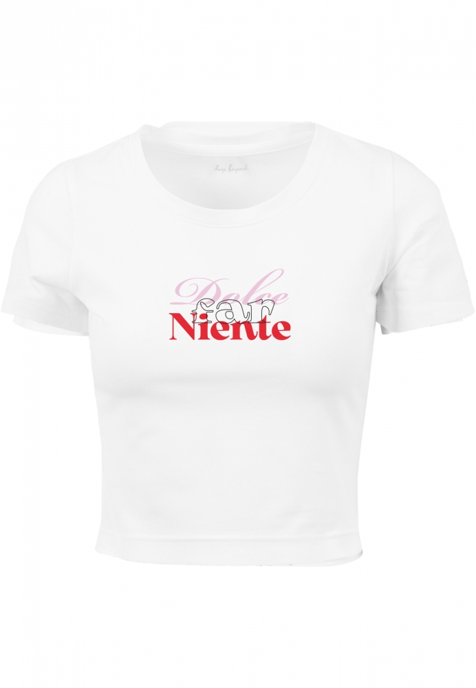 Tricou Dolce Far Niente Cropped Days Beyond