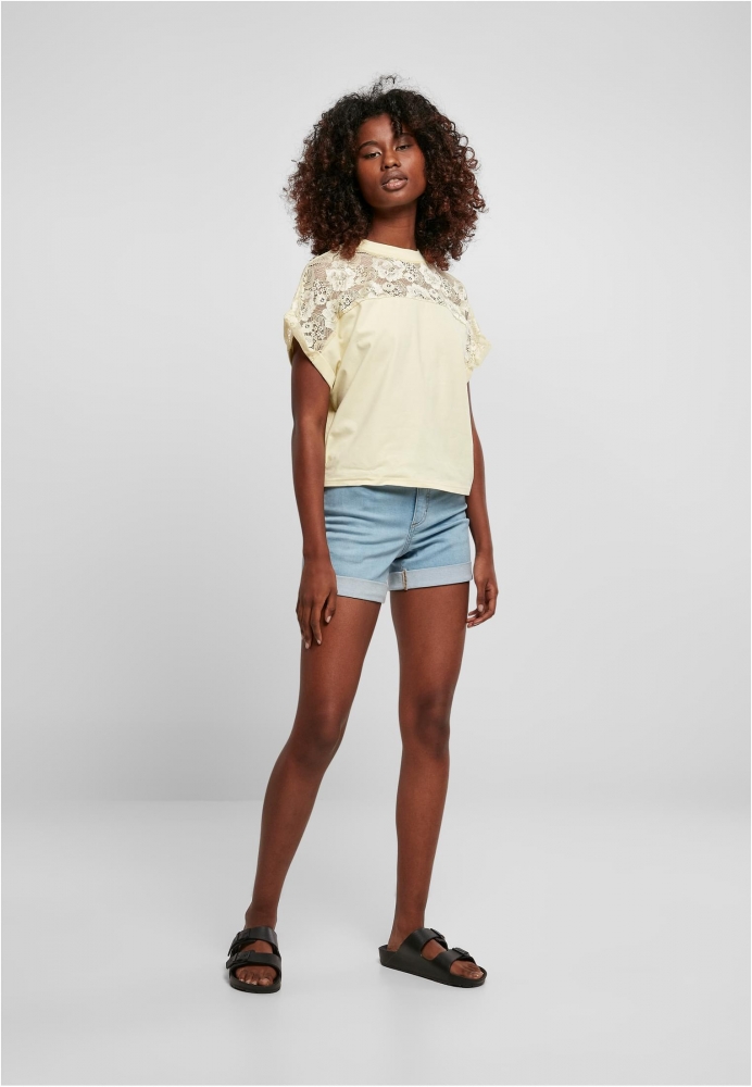 Tricou Short Oversized Lace dama Urban Classics