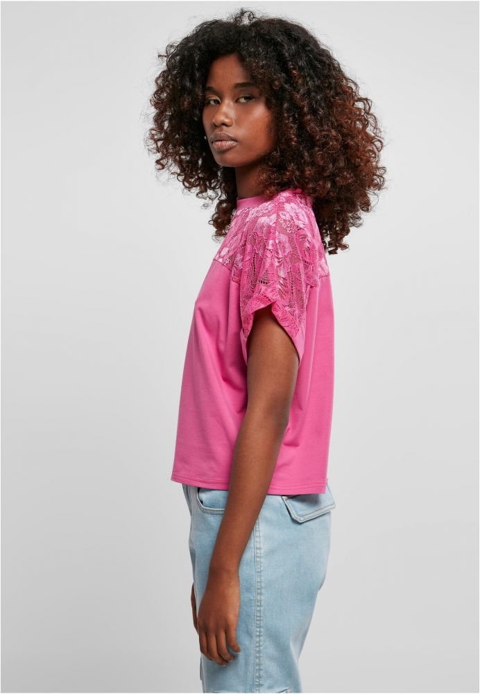 Tricou Short Oversized Lace dama Urban Classics