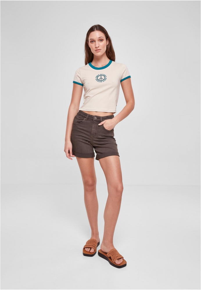 Tricou Stretch Jersey Cropped dama Urban Classics