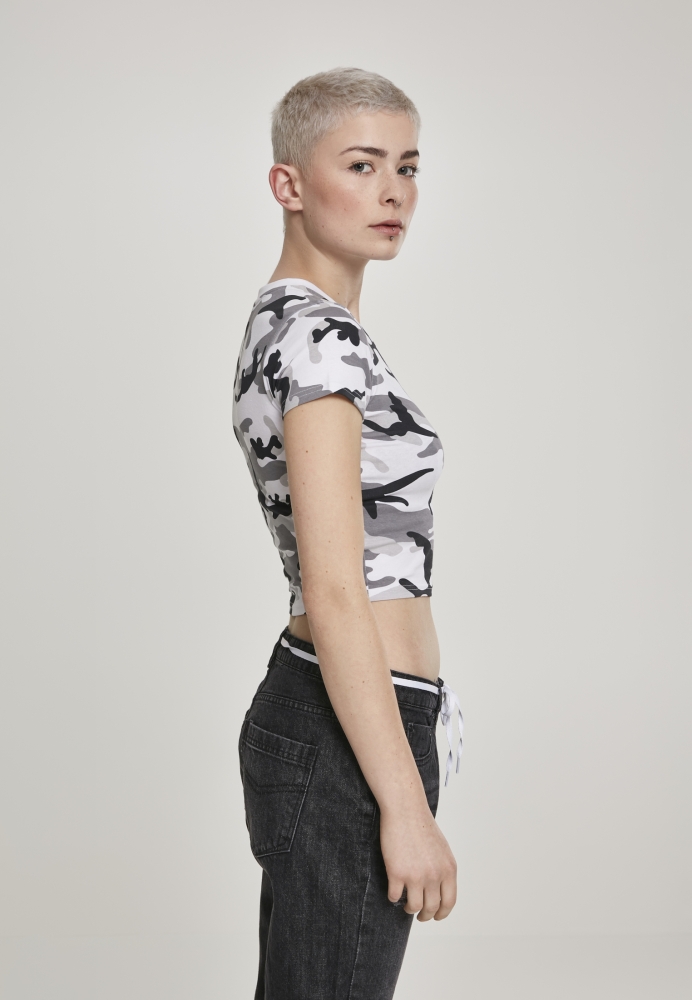 Tricou Stretch Jersey Cropped dama Urban Classics