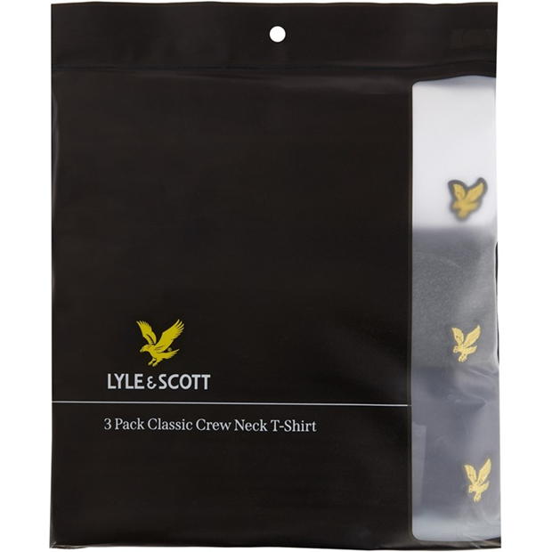 Tricou Lyle and Scott 3 Pack Sn99