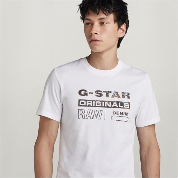 Camasa G Star Distressed Originals Slim T-