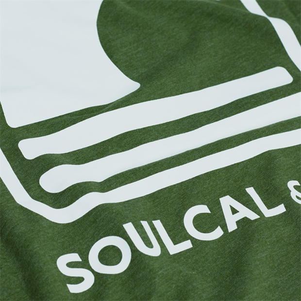 Camasa SoulCal Back Print Marl T-