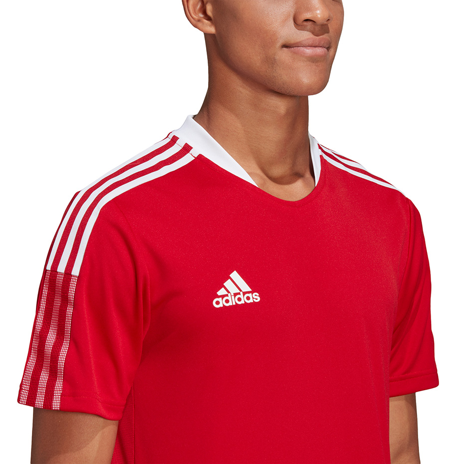 Men's adidas Tiro 21 Training Jersey red GM7588