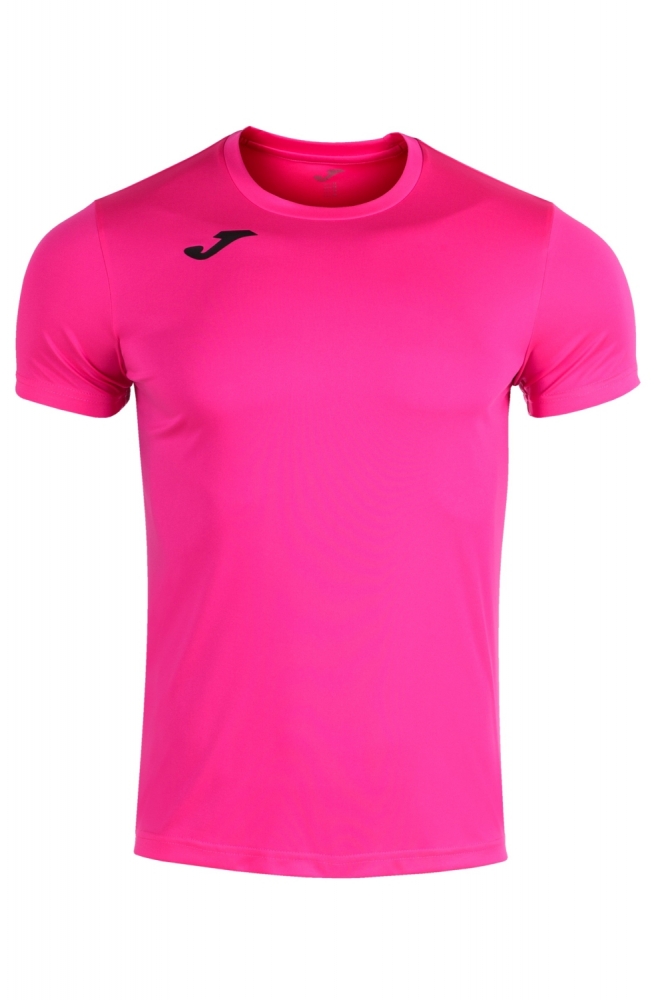 Tricou sport barbati joma record ii roz fluo