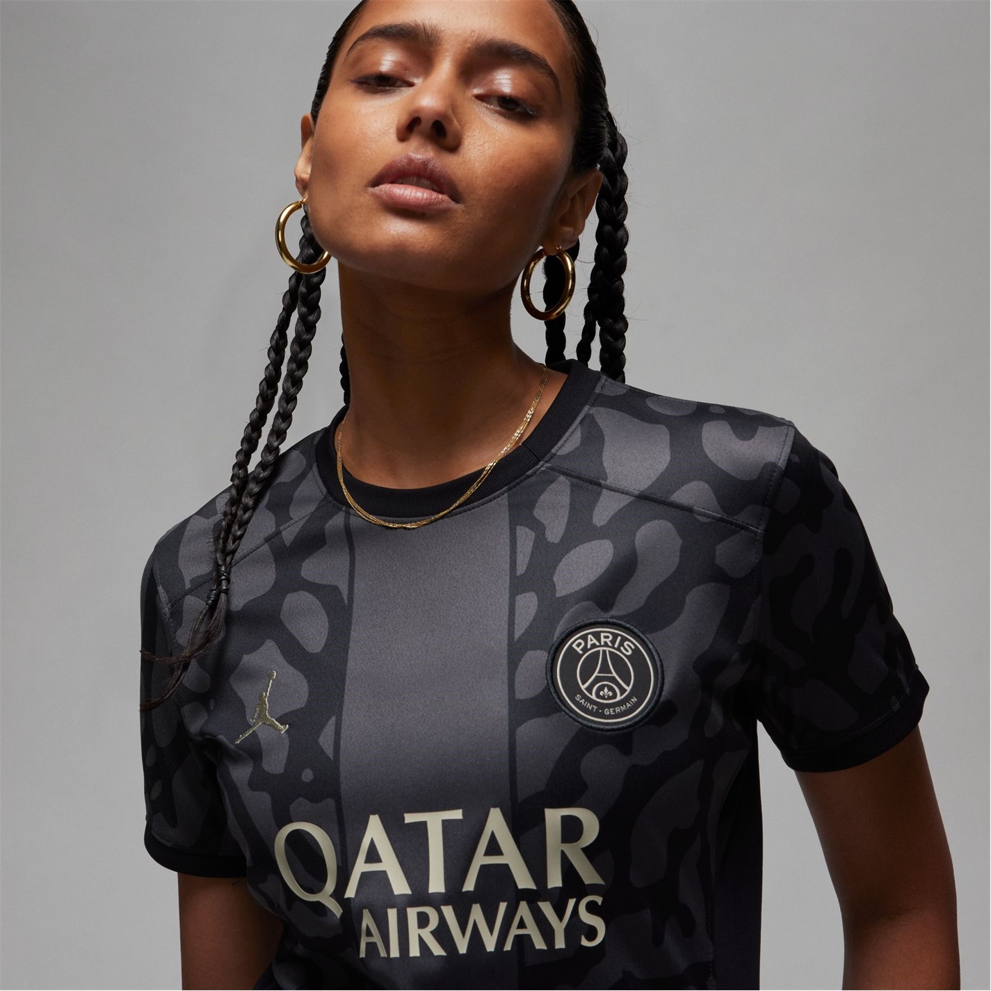 Camasa Nike Paris Saint Germain Stadium Third 2023 2024 dama