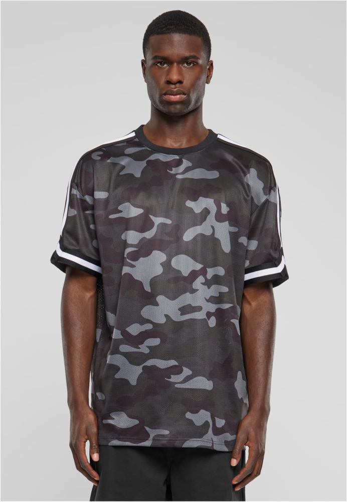 Tricou Oversized Mesh AOP Urban Classics