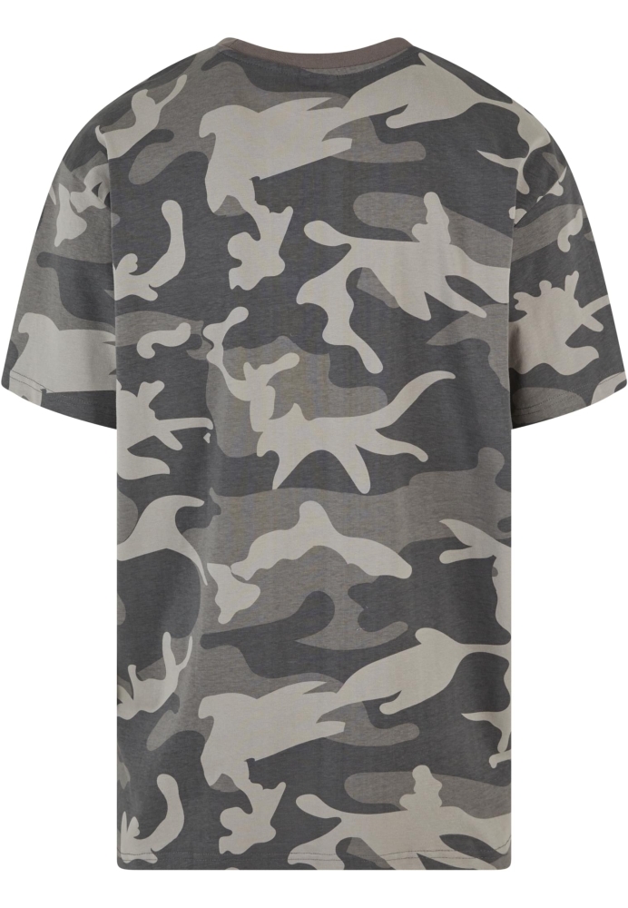 Tricou Oversized Simple Camo Urban Classics