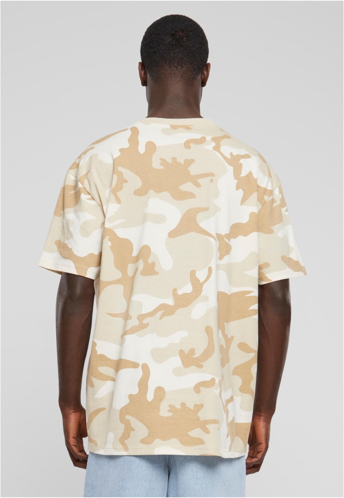 Tricou Oversized Simple Camo Urban Classics