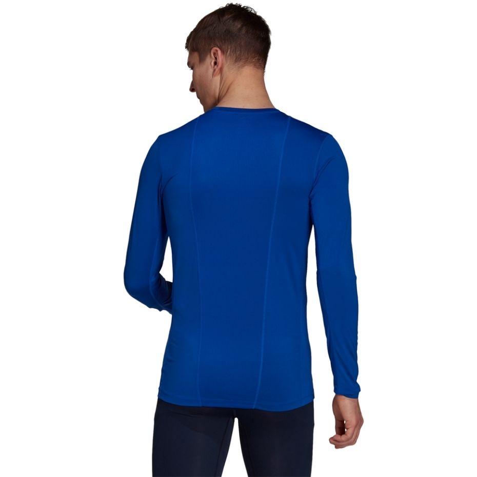 Tricou Koszulka męska adidas Compression Maneca Lunga niebieska GU7335