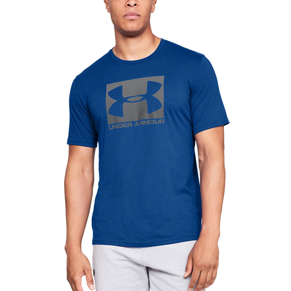 Camasa T- Men's Under Armor Boxed Sportstyle Ss blue 1329581 400 Under Armour