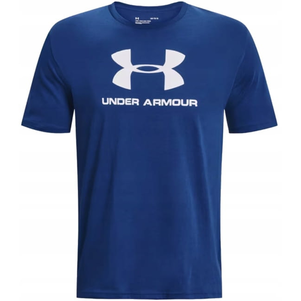 Camasa Under Armor Sportstyle Logo SS men's T- blue 1329590 471 Under Armour