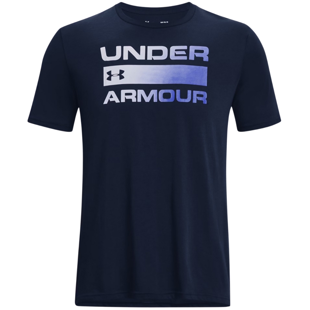 Camasa Men's T- Under Armour Team Issue Wordmarsk SS navy blue 1329582 408