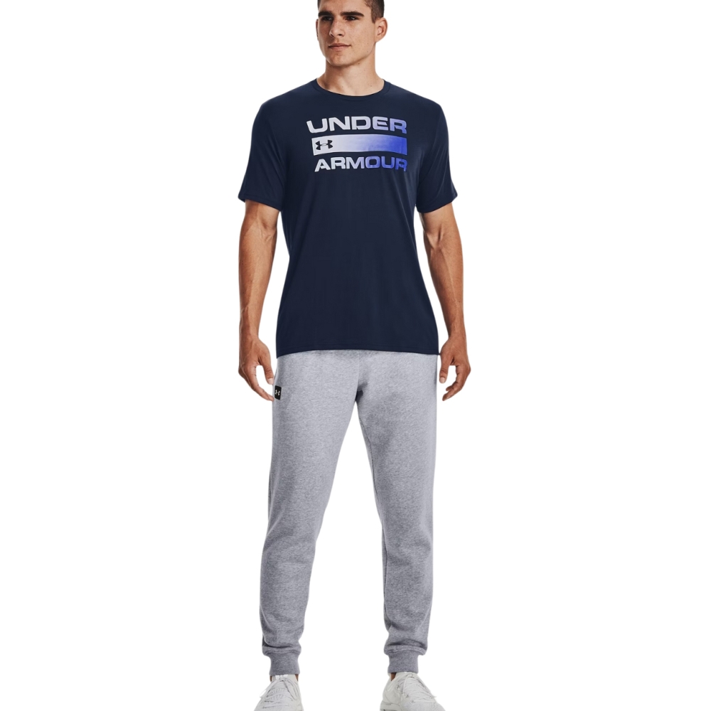 Camasa Men's T- Under Armour Team Issue Wordmarsk SS navy blue 1329582 408