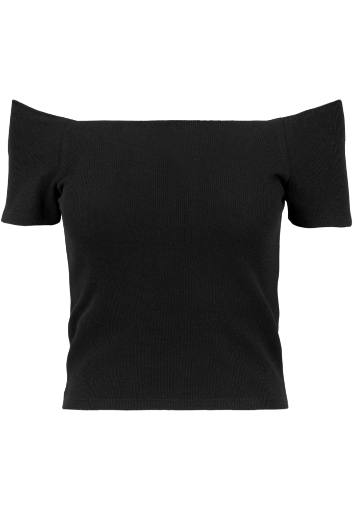 Tricou Off Shoulder Rib dama Urban Classics