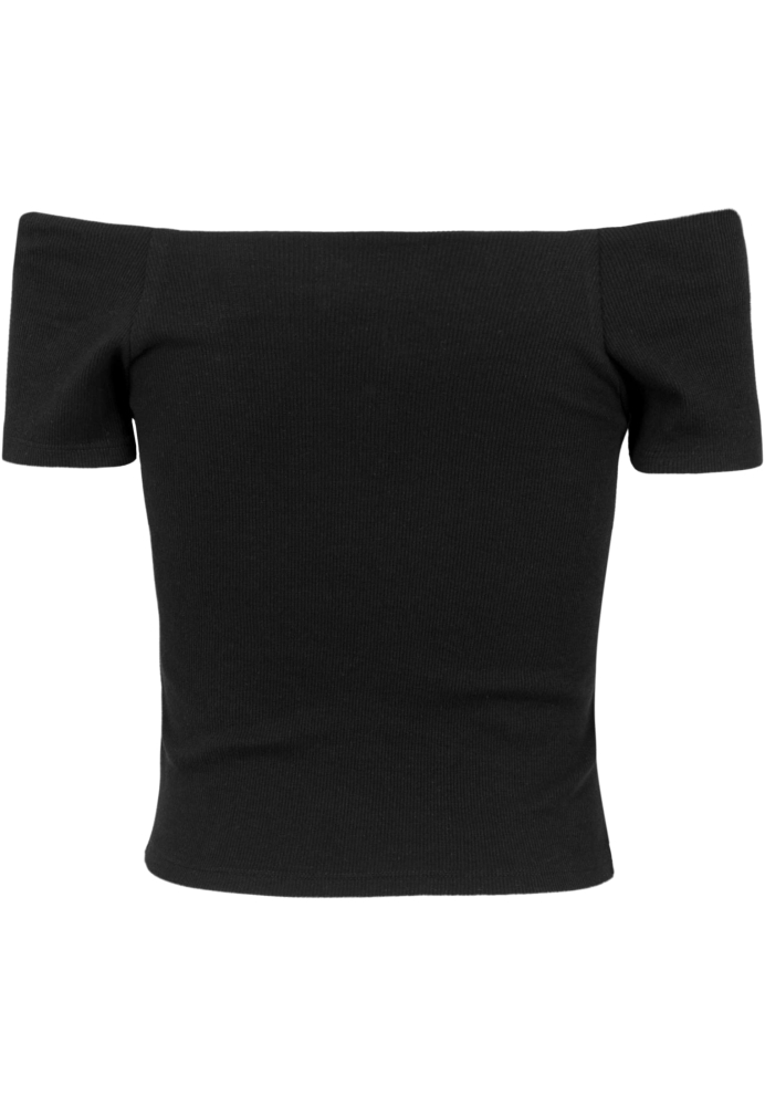 Tricou Off Shoulder Rib dama Urban Classics