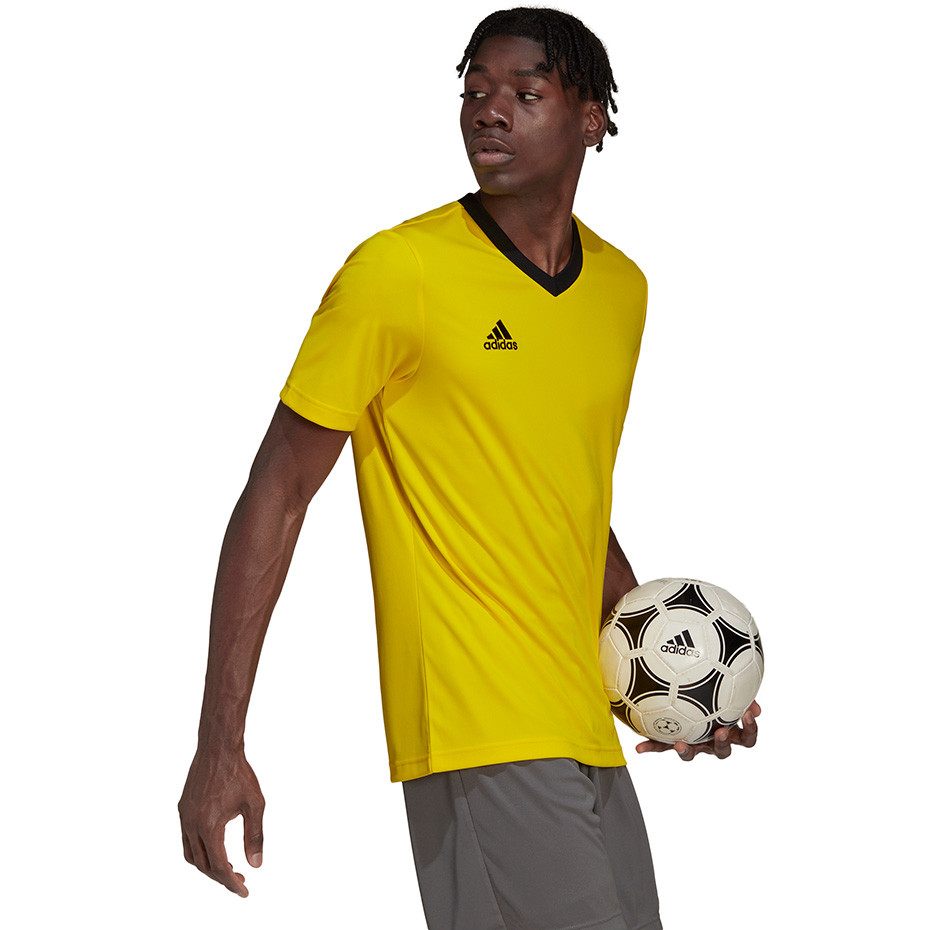 Koszulka męska adidas Entrada 22 Jersey żółta HI2122