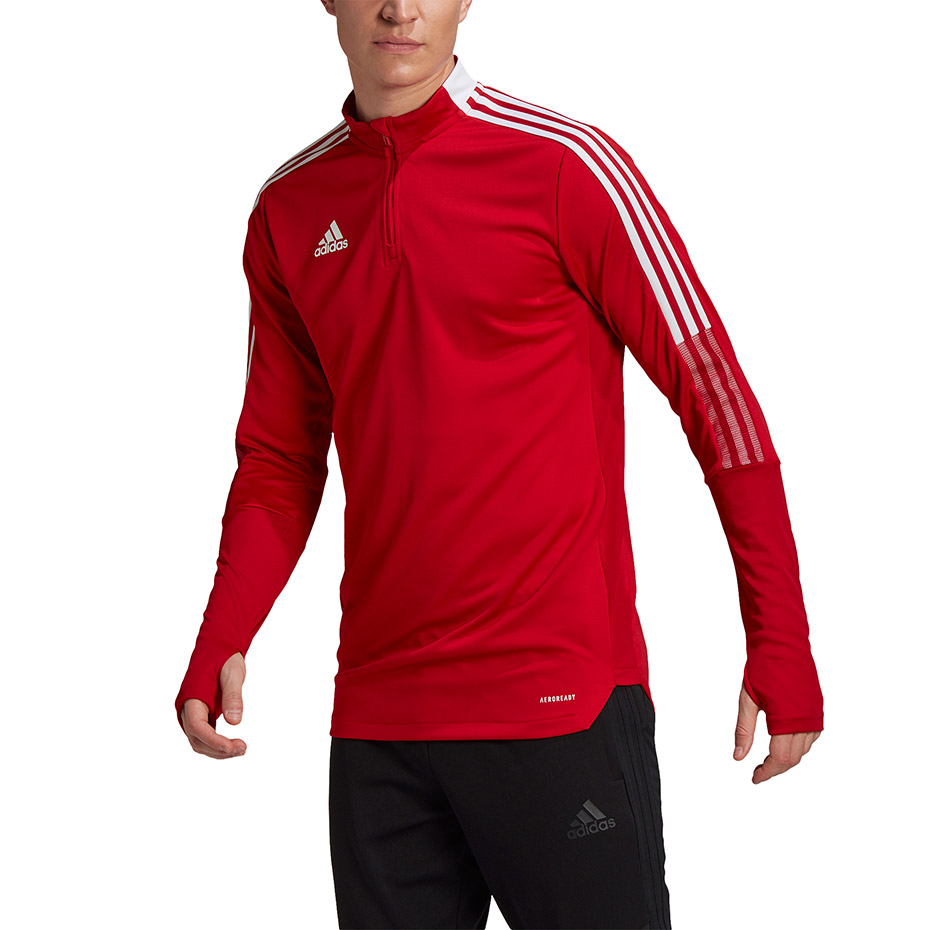 Men's adidas Tiro 21 Training Top red GH7303