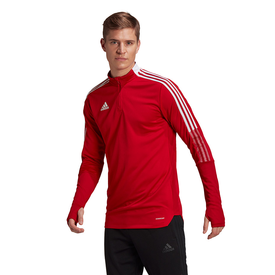 Men's adidas Tiro 21 Training Top red GH7303