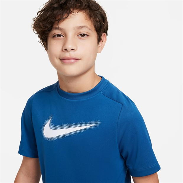 Nike Multi Big () Dri-FIT Graphic Training Top copil baietel