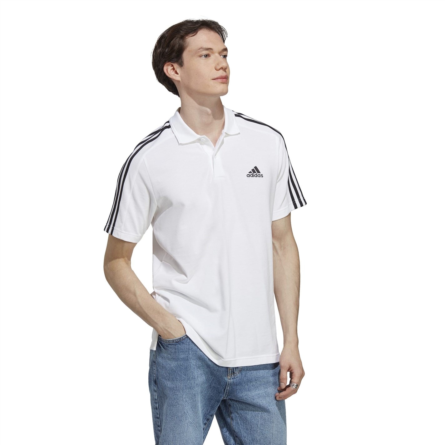 Camasa adidas Cotton 3-Stripes Polo barbat