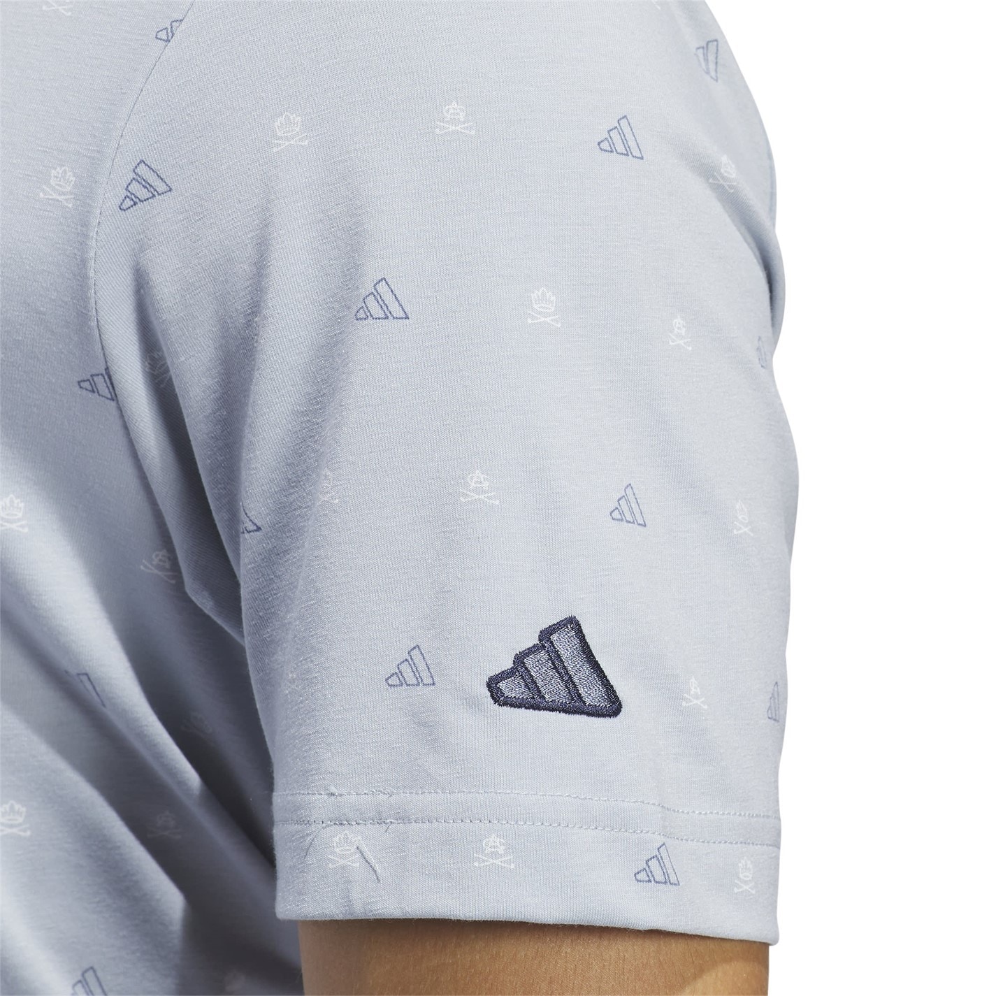 Camasa adidas Go-To Mini-Crest Print Polo barbat