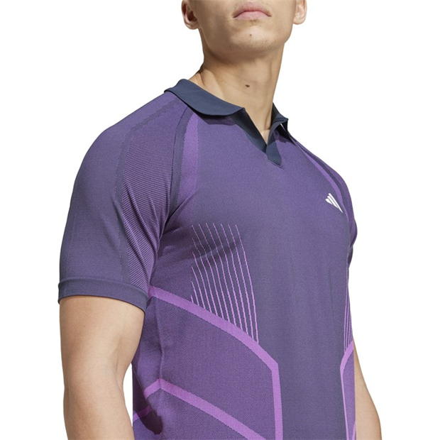 Camasa adidas Tennis Pro Seamless AEROREADY FreeLift Polo barbat