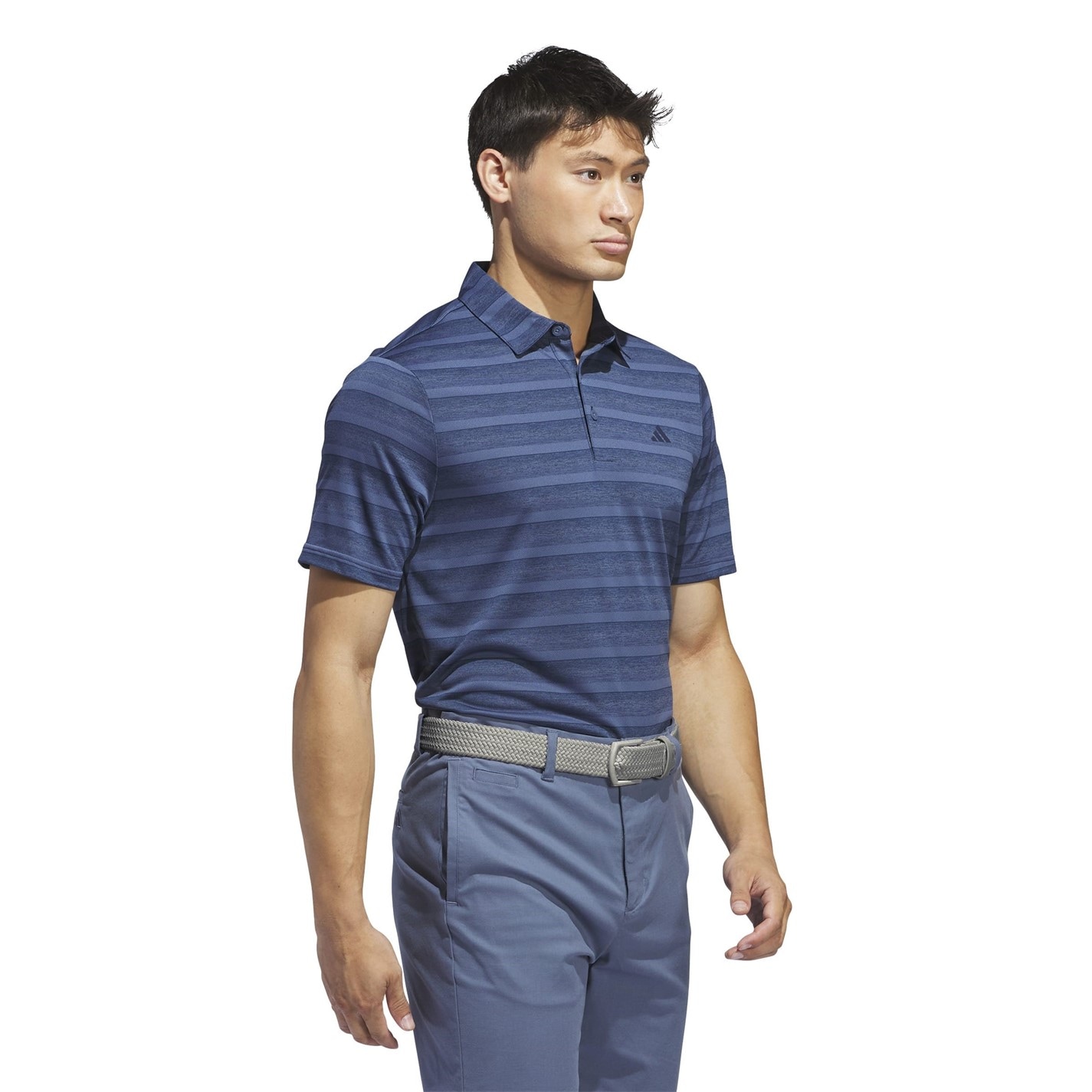 Camasa adidas Two-Colour Striped Polo barbat