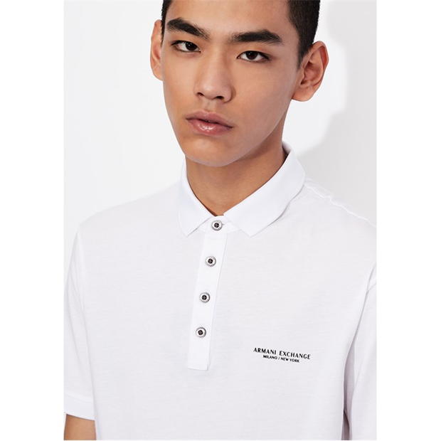 Camasa Armani Exchange Jersey Cotton Polo