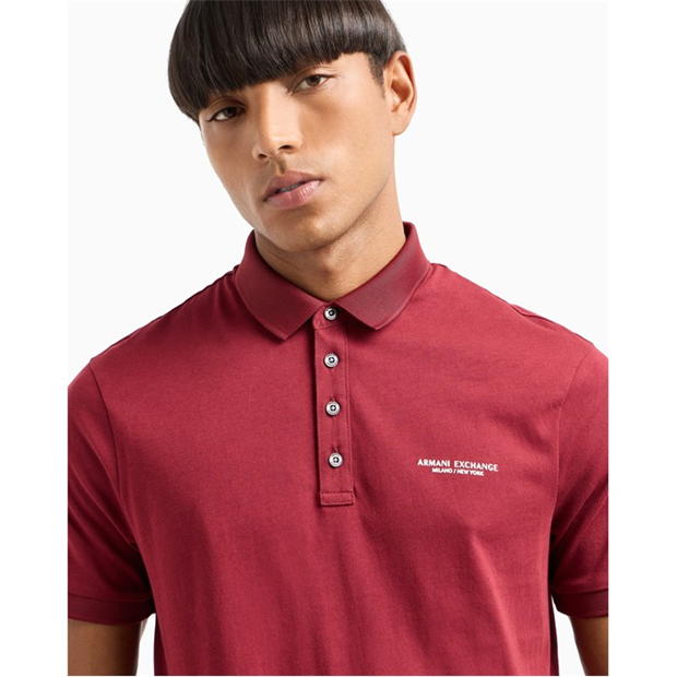 Camasa Armani Exchange Jersey Cotton Polo