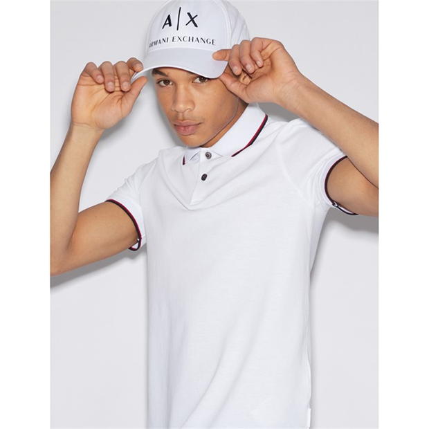 Camasa Armani Exchange Tipped Pique Polo