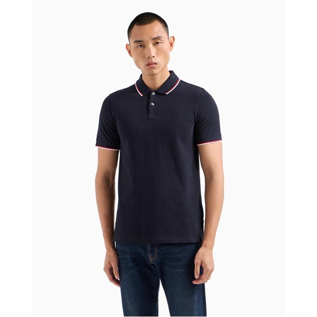 Camasa Armani Exchange Tipped Pique Polo