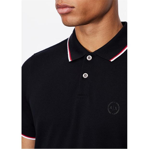 Camasa Armani Exchange Tipped Pique Polo