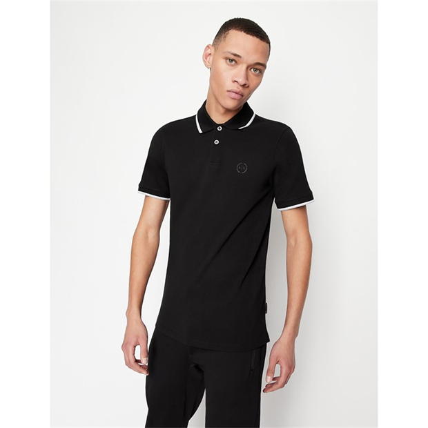 Camasa Armani Exchange Tipped Pique Polo