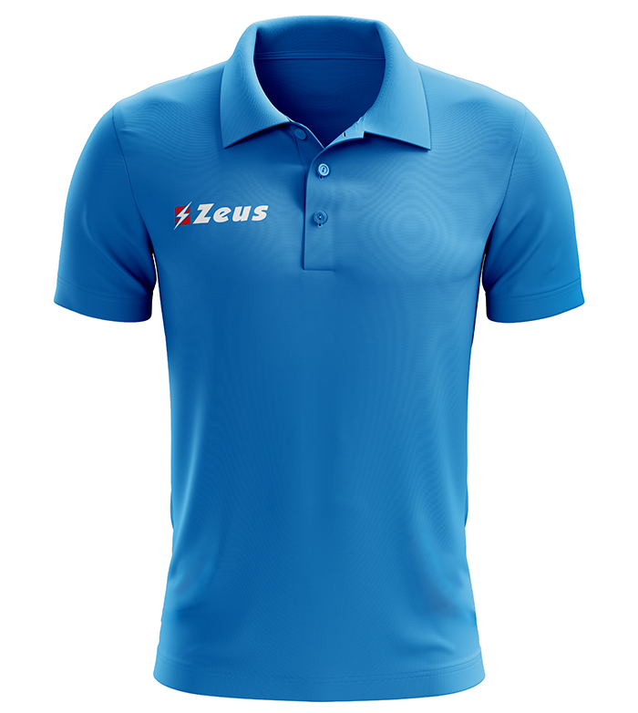 Tricouri polo BASIC M/C Zeus deschis albastru roial