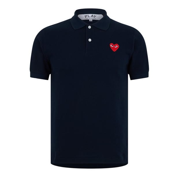 Camasa COMME DES GARCONS PLAY Embroidered Logo Polo